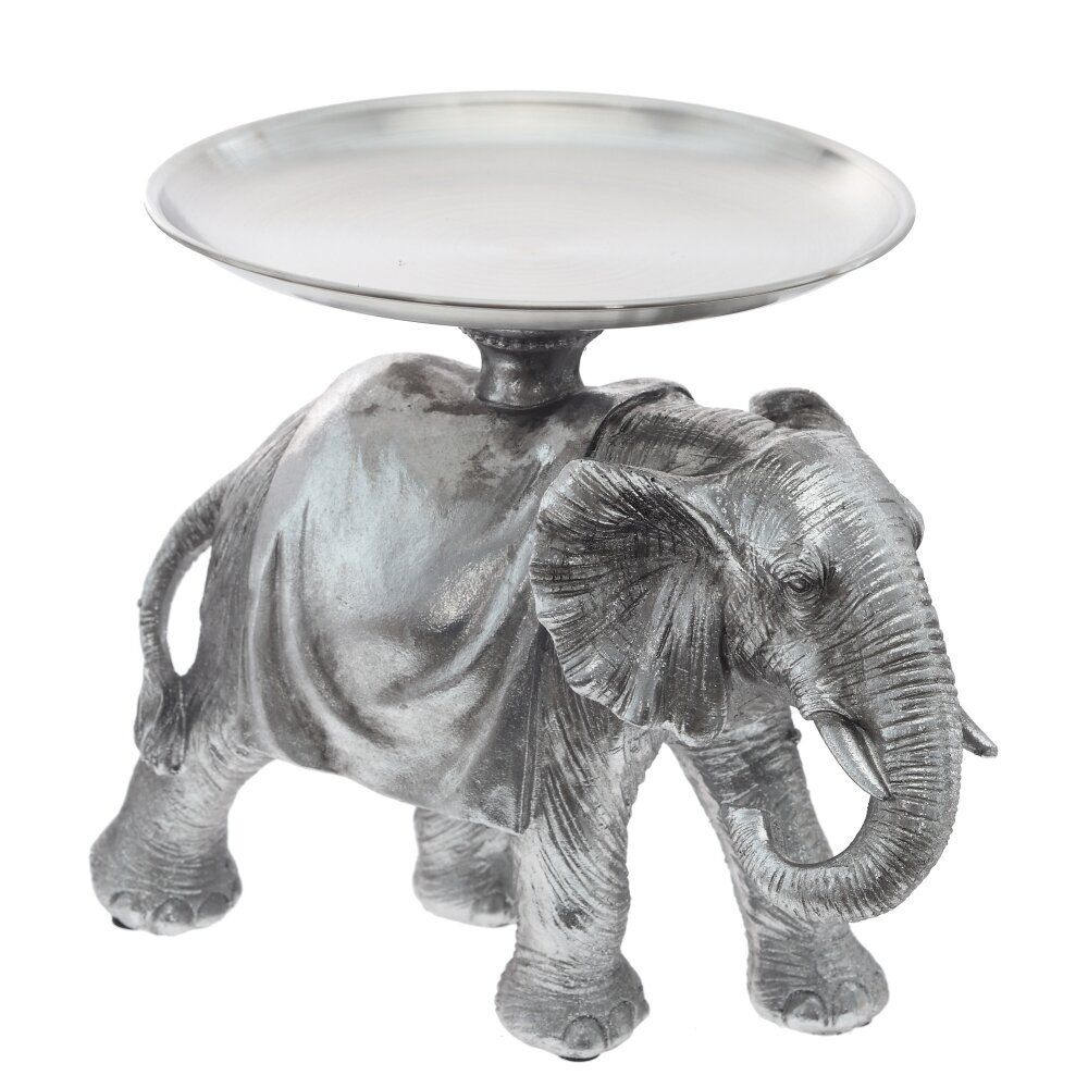 GAEM Фигурка декоративная "Слон" с подносом, L22 W16,5 H19 см