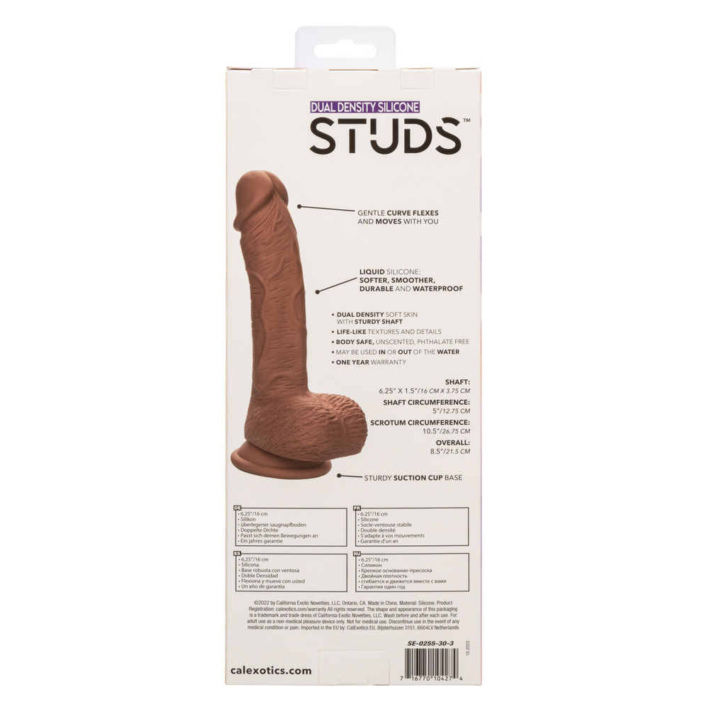 Фалоимитатор из силикона DUAL DNSTY SLCN STUD 6.25"-IVR