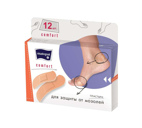 Matopat Comfort Пластырь набор 12 шт.