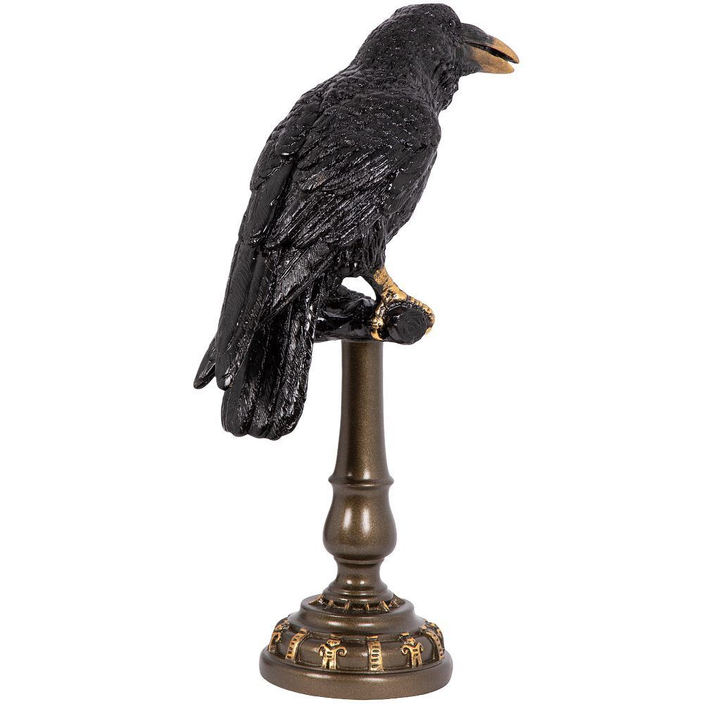 Ворон Рэйвен Черный Бронза