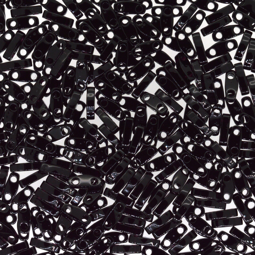 Miyuki Quarter Tila Beads Black QTL0401