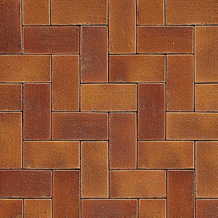 Клинкерная брусчатка Westerwaelder Klinker PK87 Herbstlaub, 200x100x40 мм