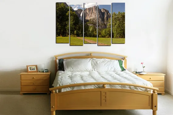 Модульная картина "Йосемитский национальный парк"