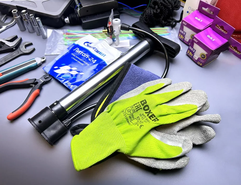 Ремкомплект - для силомера «Rocky Boxer» Premium (140 предметов)