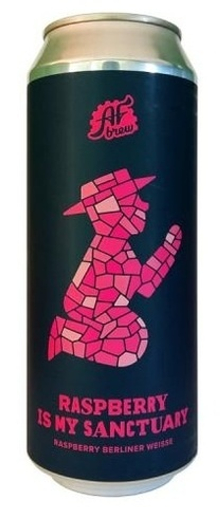 Пиво АФ Брю Распберри Из Май Сенкчари / AF Brew Raspberry is My Sanctuary 0.5 - банка