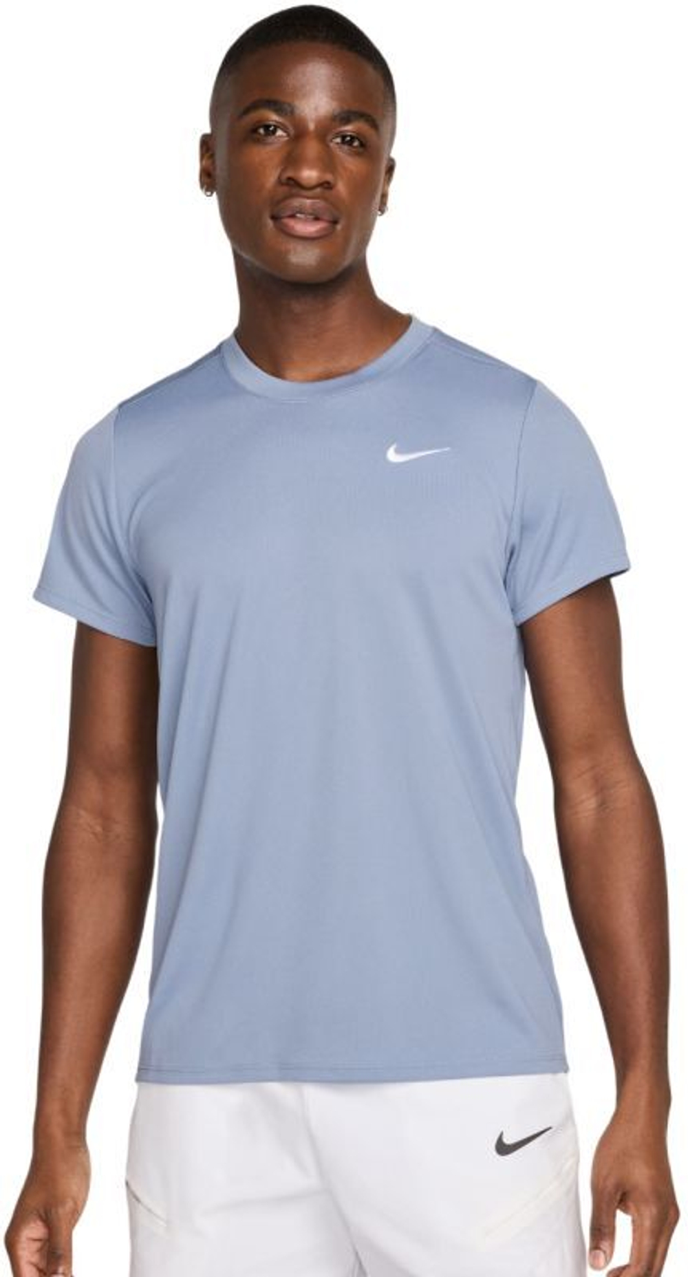 Мужская теннисная футболка Nike Court Victory - небесный