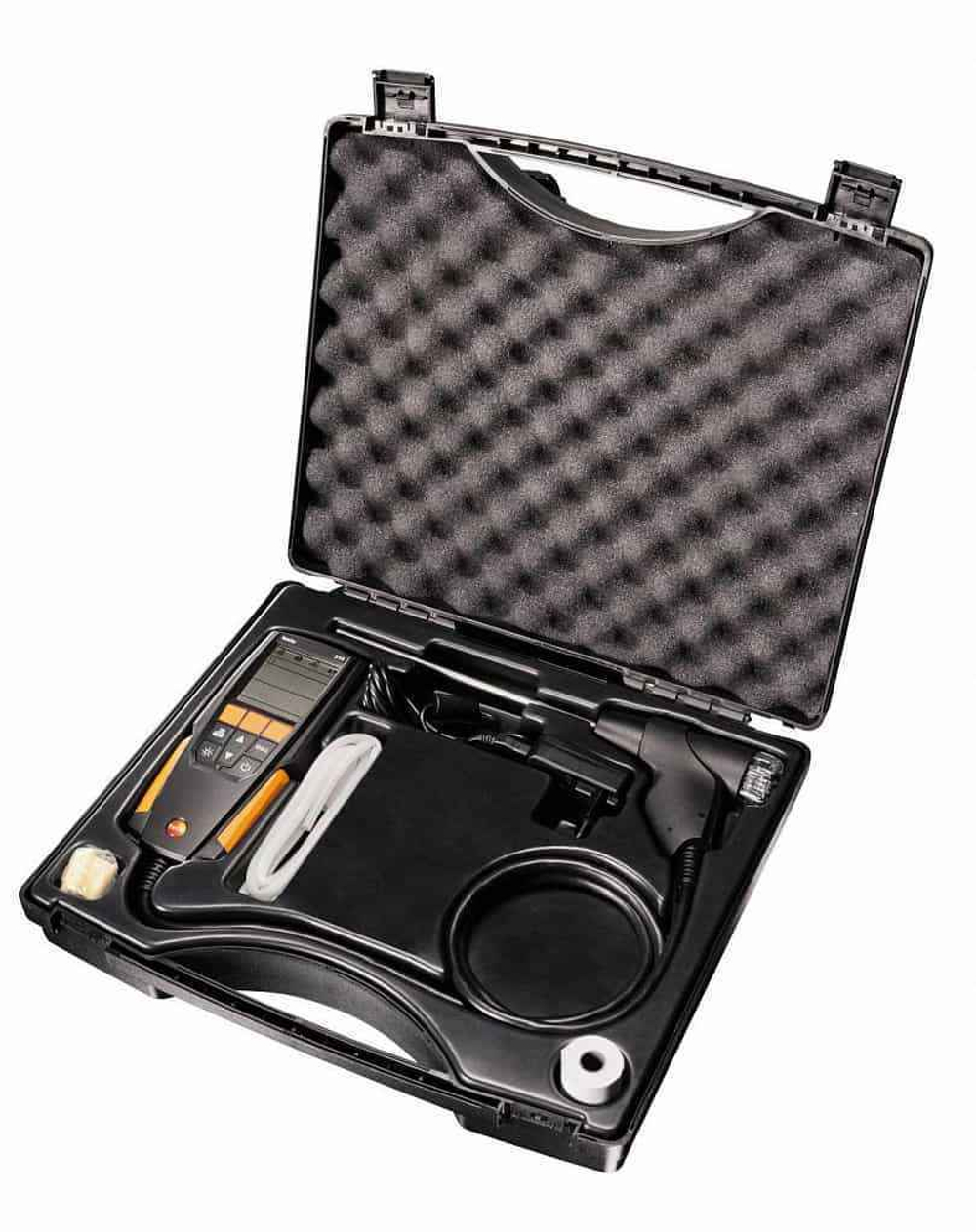 Testo 310 комплекте c ИК принтером с несъемным зондом отбора пробы L = 180 мм, ИК-принтером, в кейсе