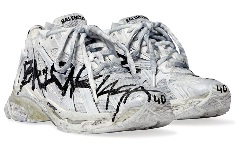 Balenciaga Runner Graffiti (Женская размерная сетка)