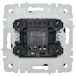 BRITE Выключатель 1-клавишный с индикацией 10А ВС10-1-1-БрЖ жемчуг IEK