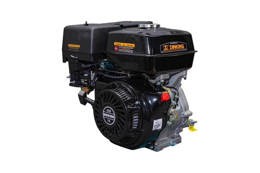 Двигатель DK190F-C 15 лс, ручной стартер, датчик масла Dinking ДВИ068