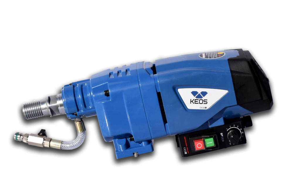 Установка алмазного бурения KEOS KS-250SET (двигатель KS-250 + прямая стойка)