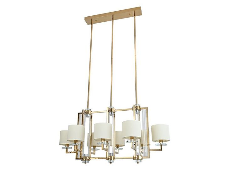 Подвесная люстра Newport Amalia 35408/S gold без абажуров М0069061