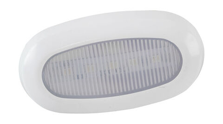 Светильник интерьерный светодиодный накладной 73х37 мм, пластмасса