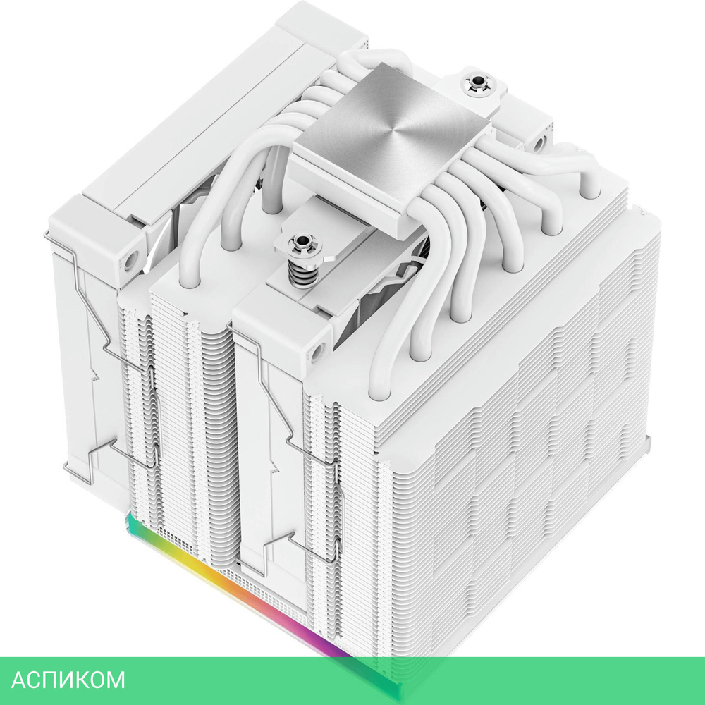 Кулер для процессора DeepCool AK620 Digital White (R-AK620-WHADMN-G)