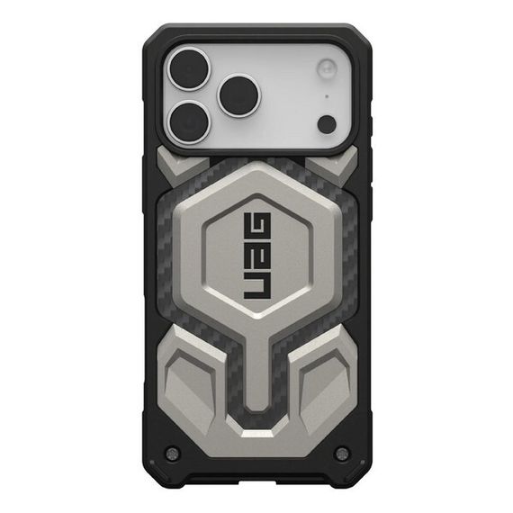 Чехол UAG Monarch Pro для iPhone 17 Pro Max 6.9&quot; (114514113636) титан (Titanium)