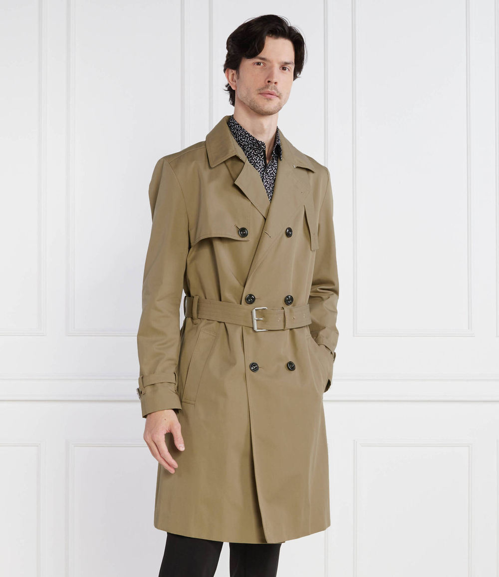 Тренч Maluks HUGO - хаки(50493354)