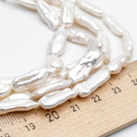 Жемчуг, размер около 16-18 мм, цена за набор 4 шт