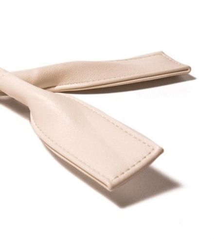 Ручки сумочные круглые широкие 70см, молочный [9002]