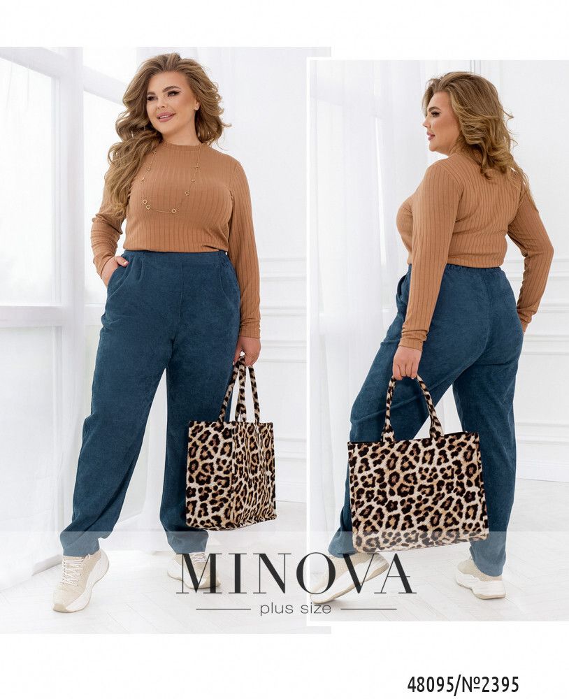 Брюки 2395-джинс Minova