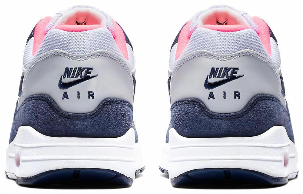 Кроссовки Nike Air Max 1 "Midnight Navy Pink" (Женская размерная сетка)