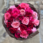 🌸 Ягодный микс — букет ароматных пионовидных, романтических, классических и воланных роз — 8 марта у Феи