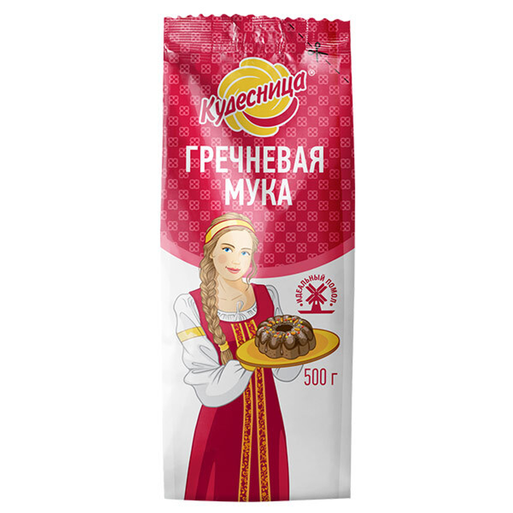 Мука гречневая (т/м Кудесница) 500г
