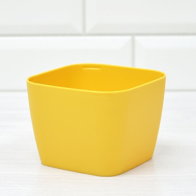 Горшок для суккулентов Фьюжн 0,6л горчичный