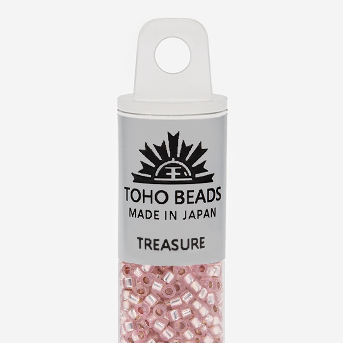 Японский бисер TOHO Treasure (№PF2105), с внутренним серебрением, полупрозрачный глянцевый