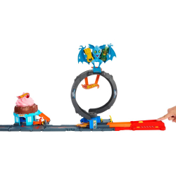 Hot Wheels - Bat Loop Набор с петлей и пусковой установкой + машинка HTN78 / артикул   HTN78  / GTIN 194735195084