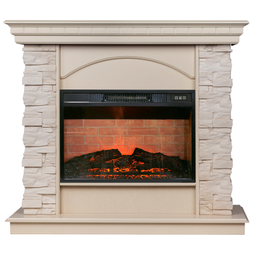Каминокомплект Real Flame Elford WT с очагом Irvine 24