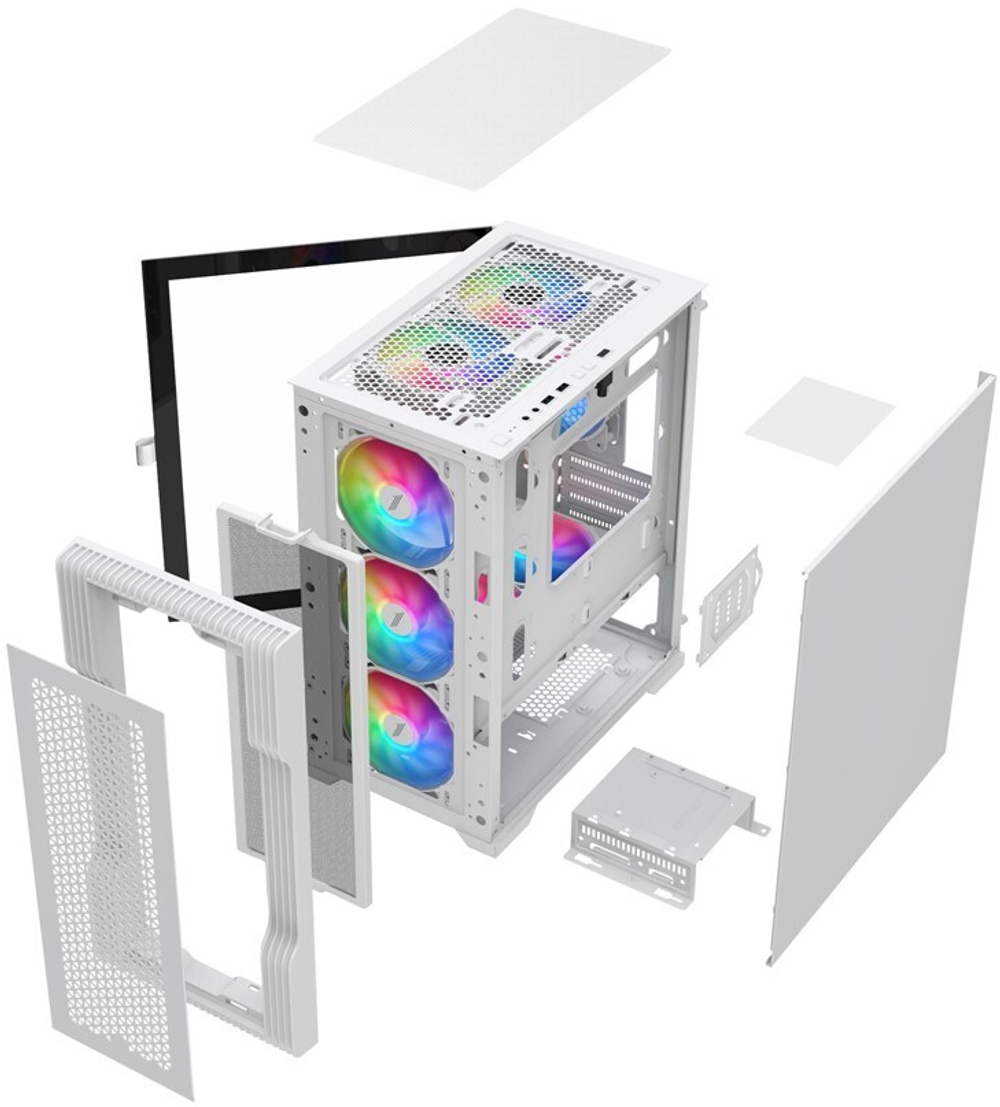Корпус mATX 1STPLAYER T3