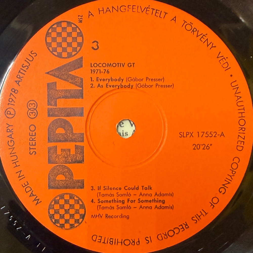 Locomotiv GT – Aranyalbum 1971-76 2LP (Венгрия 1978г.) Т