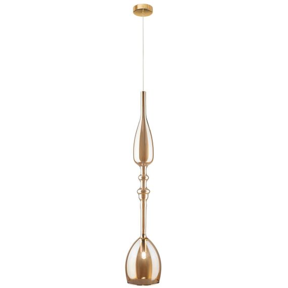 Подвесной светильник Crystal Lux Lux New SP1 C Amber