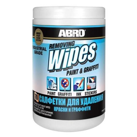 Салфетки для удаления краски и граффити Премиум Abro