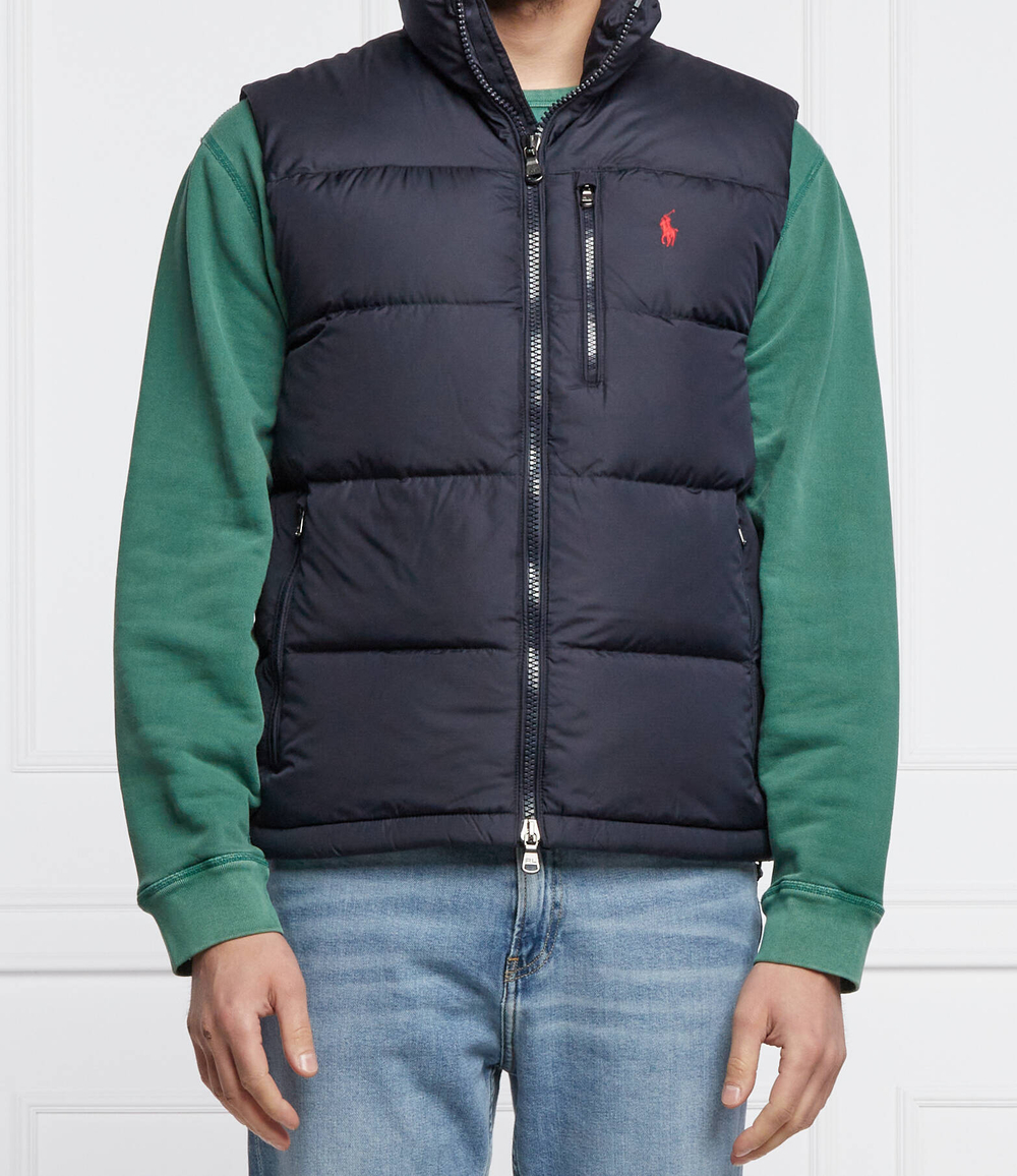 пуховая безрукавка POLO RALPH LAUREN - темно-синий(710825872)