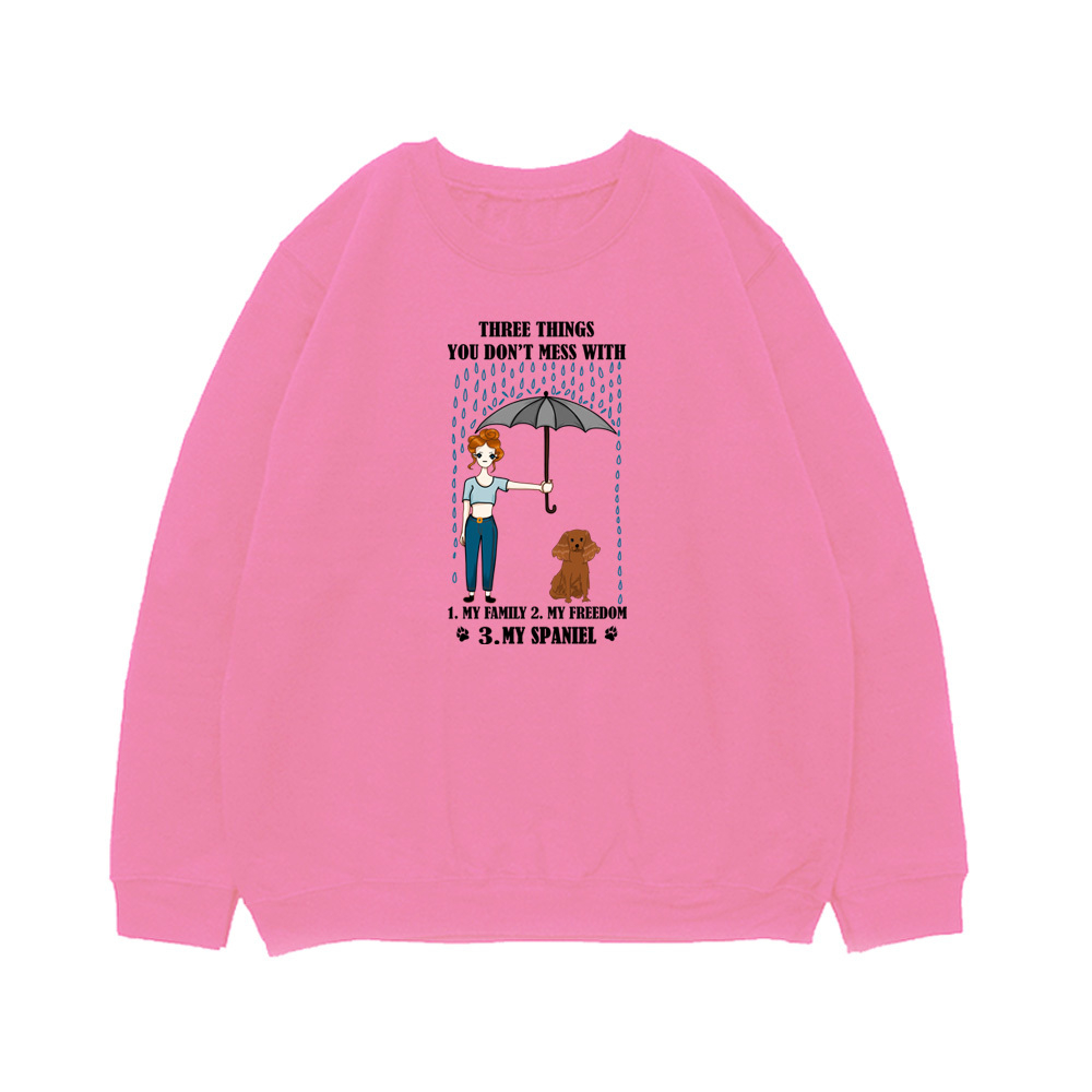 Свитшот "Не шути с владельцем Спаниеля"