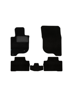 Коврики в салон для MITSUBISHI Pajero Sport, 2015-2021, 2019-, кроссовер, 5 шт. (текстиль) KLEVER03353222110KH