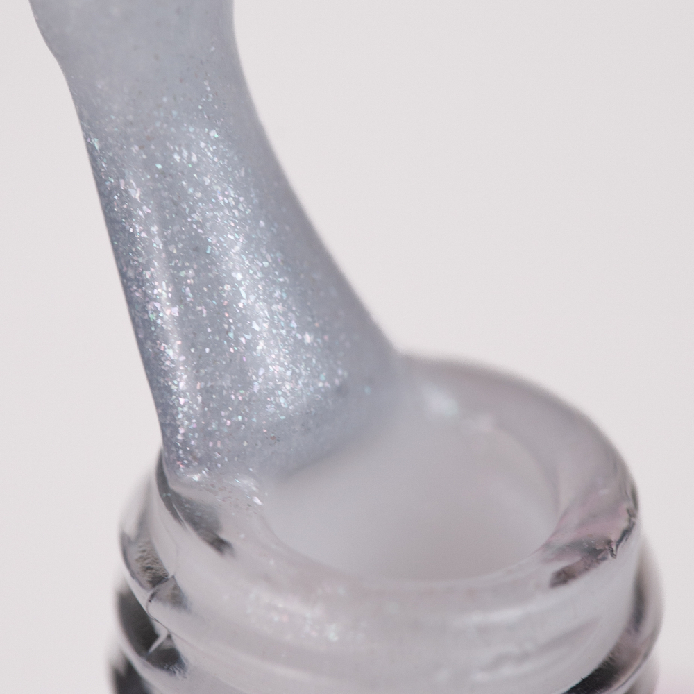 Rubber Base IVA NAILS Shine № 1 - WHITE CLEAR,15ml