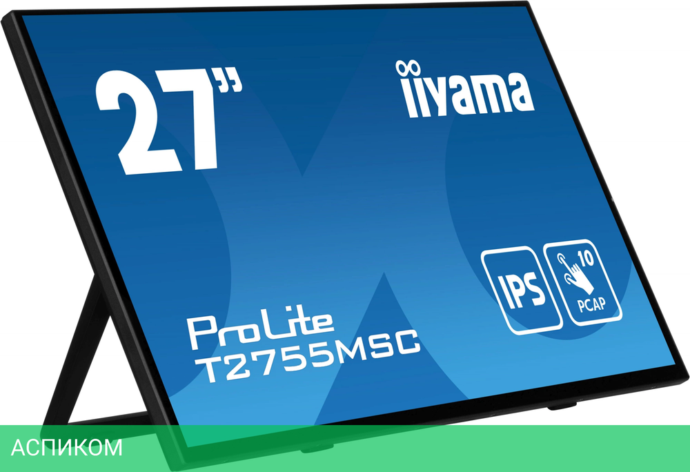 Монитор Iiyama 27" ProLite T2755MSC-B1