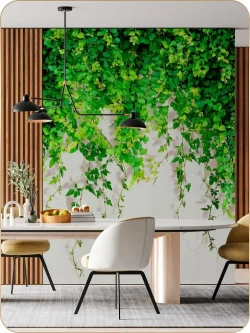 Фотообои Листья в зал, в спальню, в гостиную, на кухню 200х270