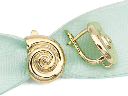 Швензы Ракушка 16х12,5мм, с петелькой