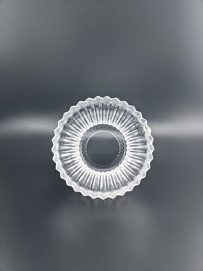 Сахарница из стекла 340 мл. с крышкой