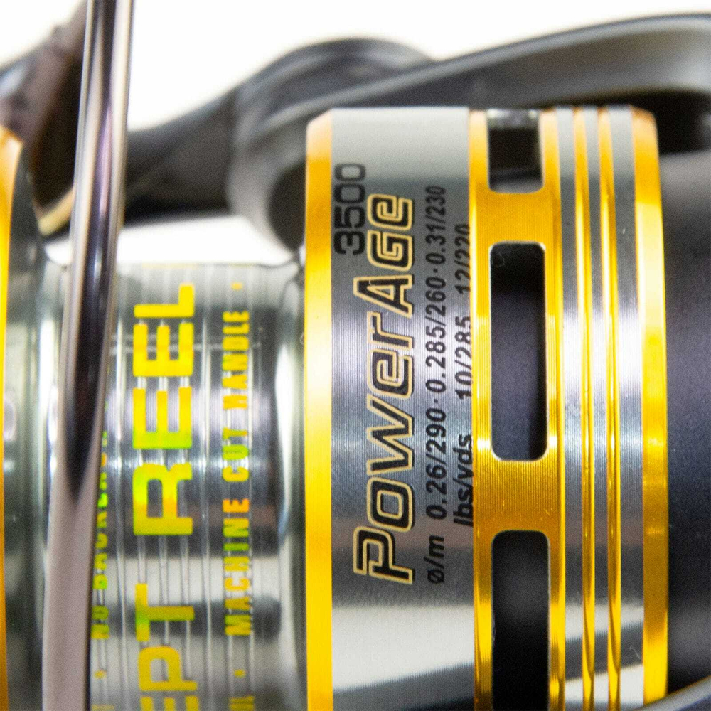 Катушка безынерционная Stinger PowerAge 3500 (3500, 8+1BB, мет. шпуля)