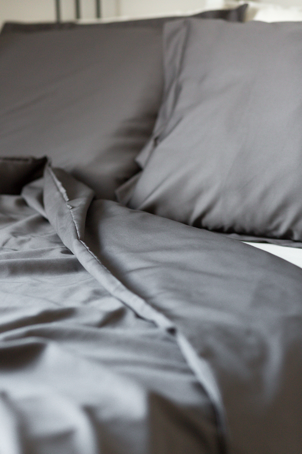 Постельное белье 200 200 темно-серое BLANKET купить