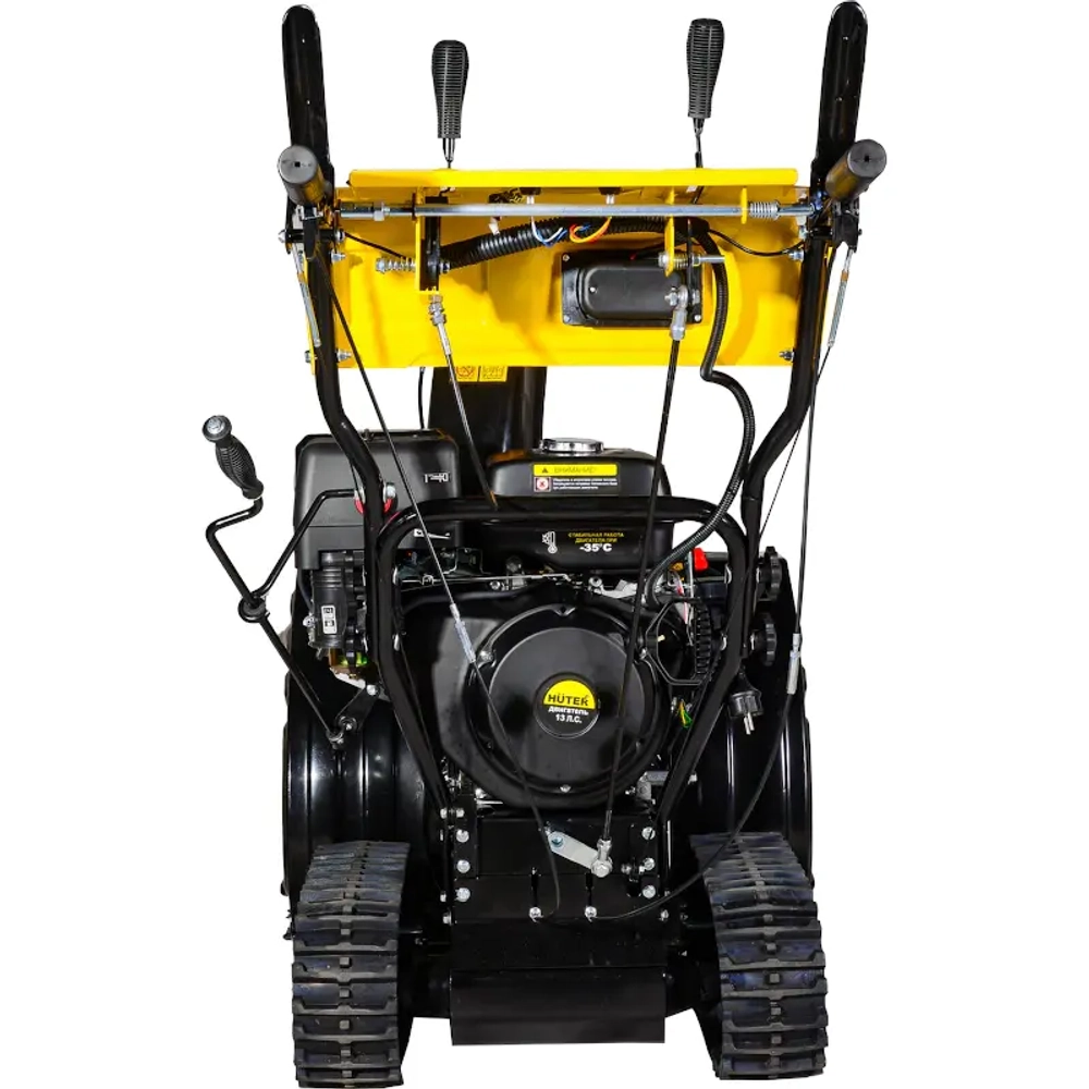 HUTER SGC 8100C снегоуборщик бензиновый 13 л.с. ковш 70 см, выброс 15 м, 6 вперед/2 назад 70/7/4