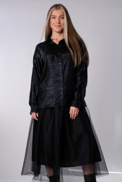 Юбка женская 4038зп, черный #60Ч014038зп