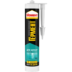 Герметик Момент 3000273 Гермент силиконовый для зеркал прозрачный 280 мл | Момент