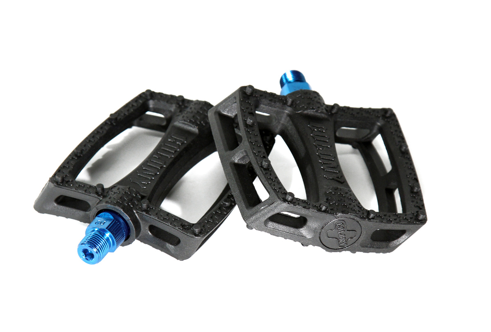 Педали Fantastic Plastic Pedals 9/16" - Nylon/Fibre Mix, цвет черно-синий, арт. I19-910B COLONY