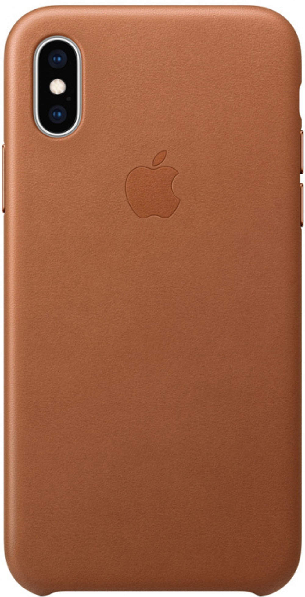 Чехол кожанный Leather Case для IPhone Xs Max Saddle Brown (MRWV2ZM/A)