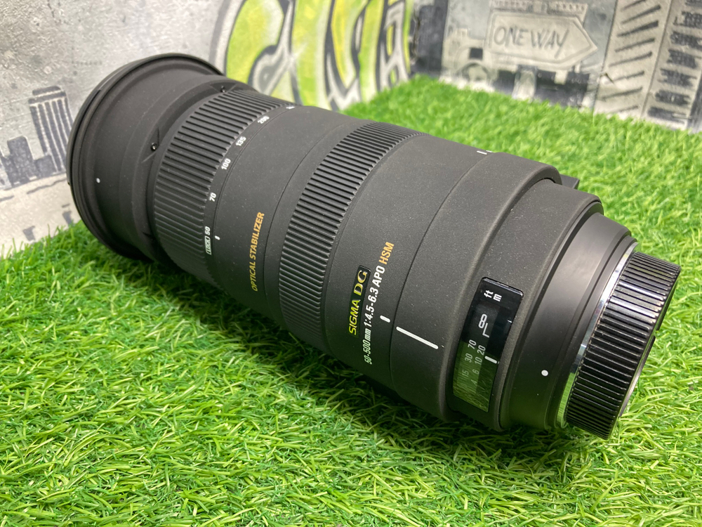 Sigma AF 50-500mm 4.5-6.3 APO DG OS HSM Nikon F